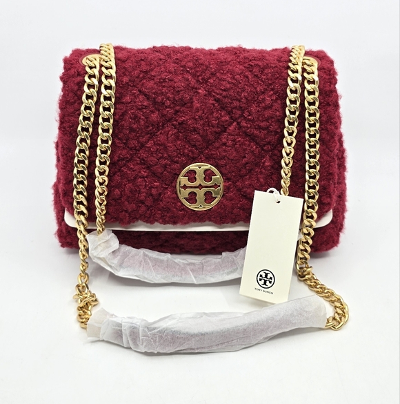 Tory Burch Handbags - Tory Burch Willa Boucle Small Shoulder Bag